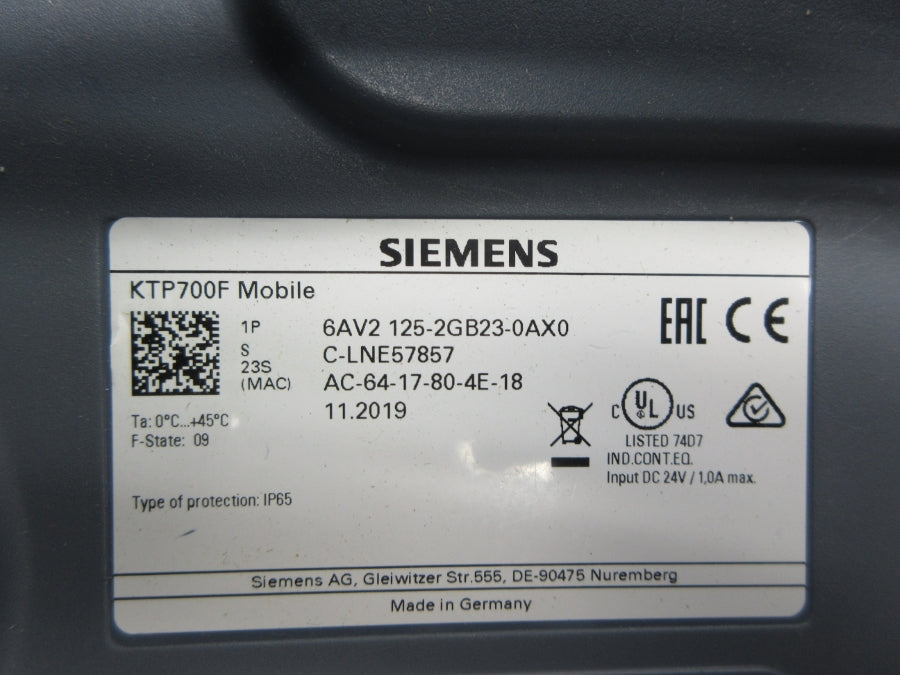 SIEMENS 6AV2125-2GB23-0AX0 UNMP