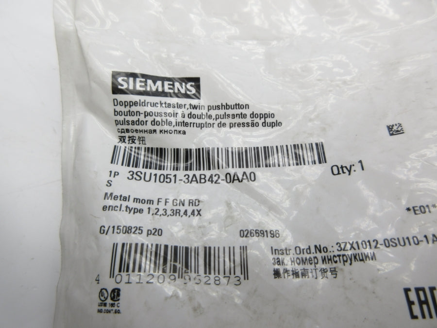 SIEMENS 3SU1051-3AB42-0AA0 NSMP