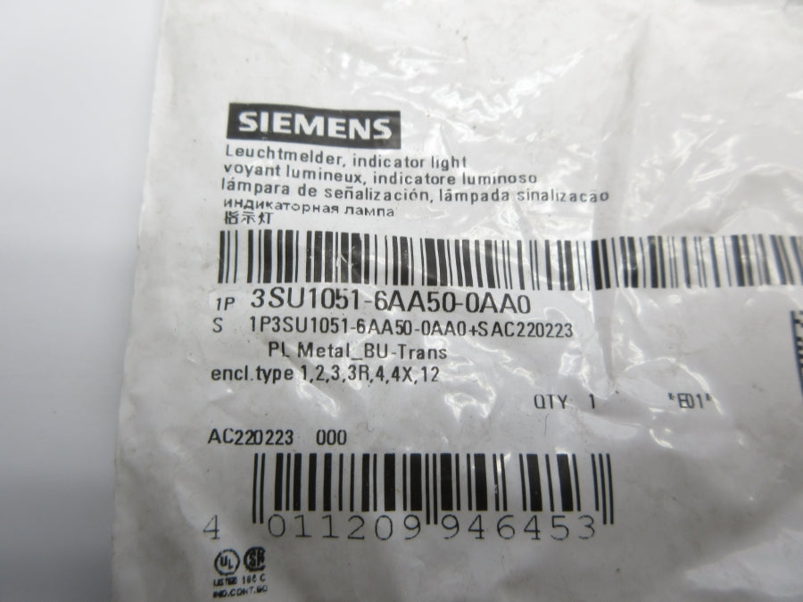 SIEMENS 3SU1051-6AA50-0AA0 NSMP