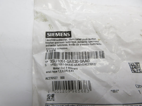 SIEMENS 3SU1051-0AB20-0AA0 NSMP
