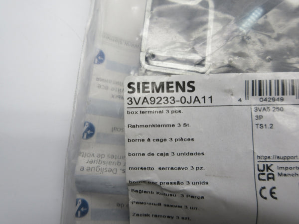 SIEMENS 3VA9233-0JA11 NSMP