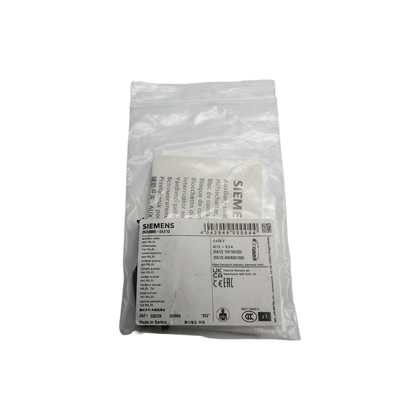 SIEMENS 3VA9988-0AA13 24V 0.3A NSMP
