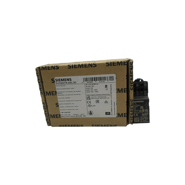 SIEMENS 3VA9978-0BL30 24VAC NSMP