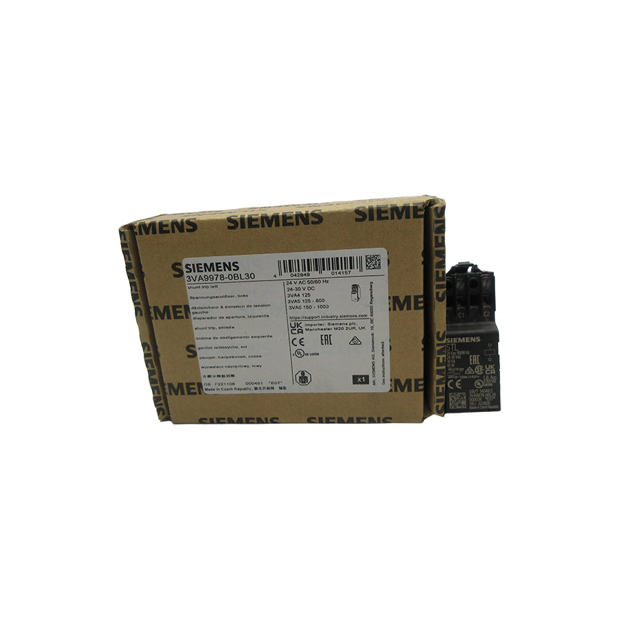 SIEMENS 3VA9978-0BL30 24VAC NSMP