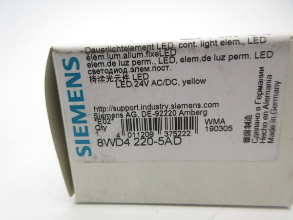 SIEMENS 8WD4220-5AD 24VAC/DC NSMP