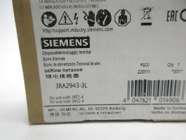 SIEMENS 3RA2943-3L NSMP