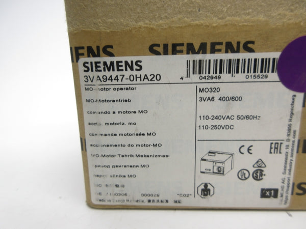 SIEMENS 3VA9447-0HA20 110-240VAC NSMP