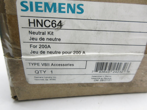 SIEMENS HNC64 200A NSMP
