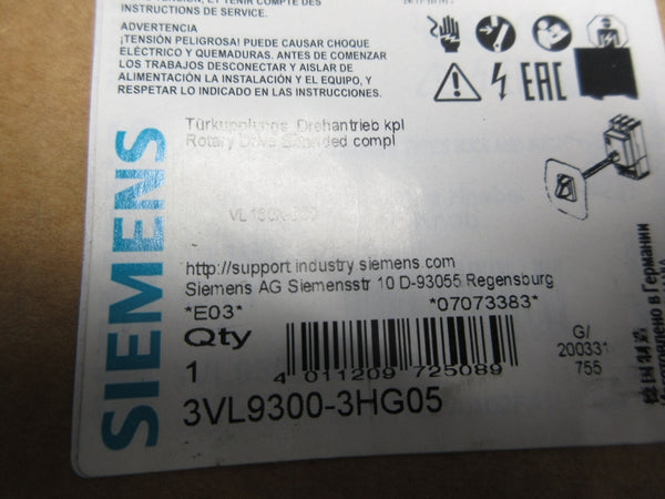 SIEMENS 3VL9300-3HG05 NSMP