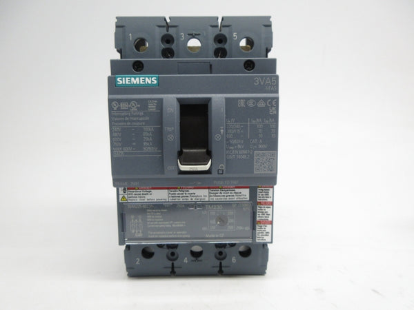 SIEMENS 3VA5225-6EC31-0AA0 600V 250A NSMP