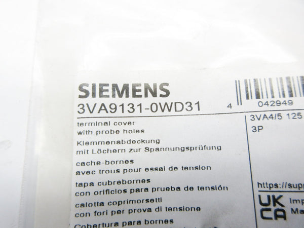 SIEMENS 3VA9131-0WD31 NSMP