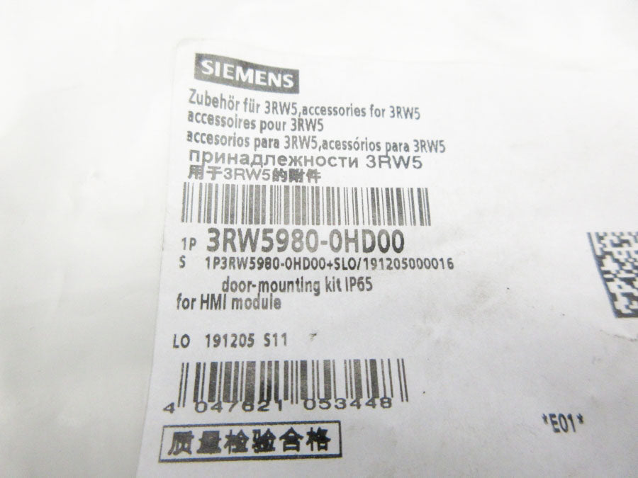 SIEMENS 3RW5980-0HD00 NSMP
