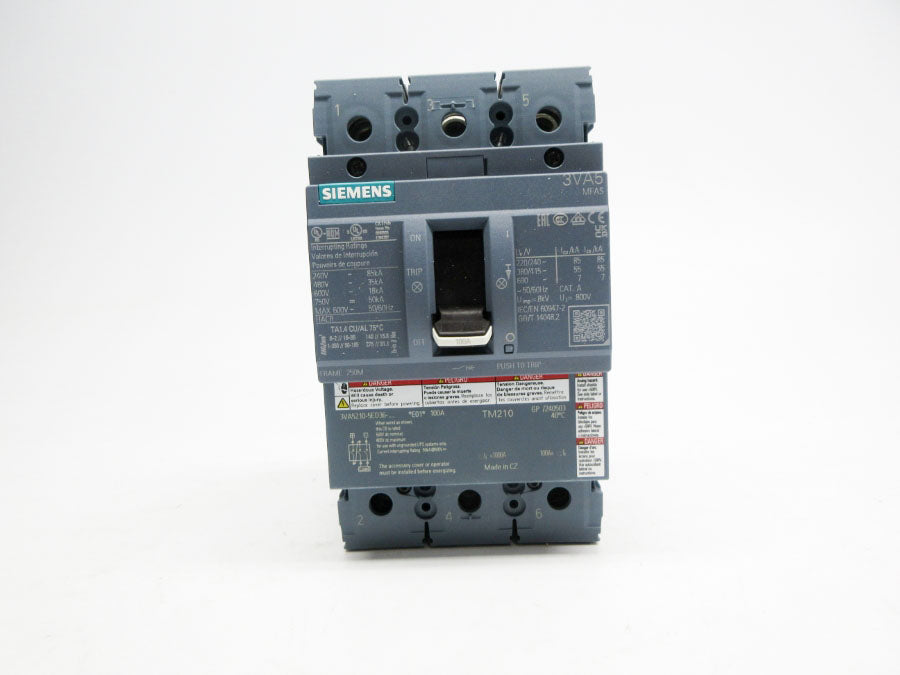 SIEMENS 3VA5210-5ED36-0AA0 600V 100A NSMP