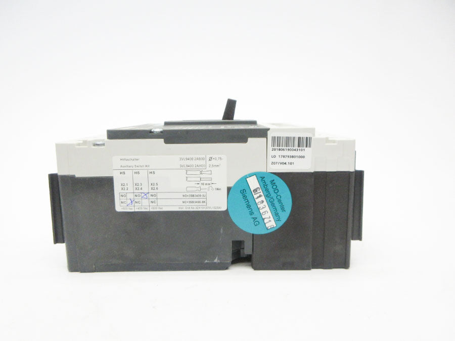 SIEMENS 3VL3725-1AA36-0AA0 600V 250A NSNP