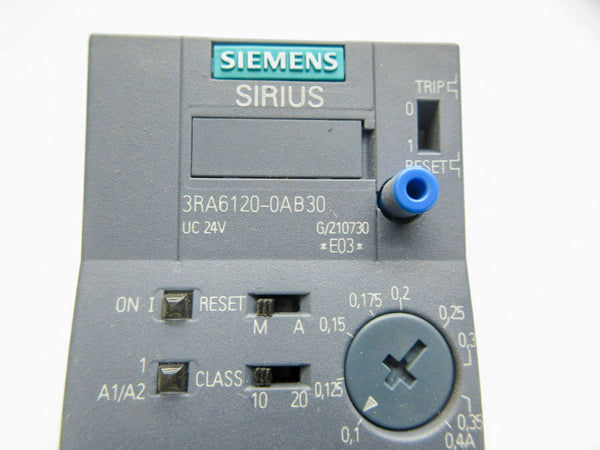 SIEMENS 3RA6120-0AB30 0.15-0.125A NSNP
