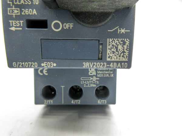 SIEMENS 3RV2023-4BA10 13-20A NSNP