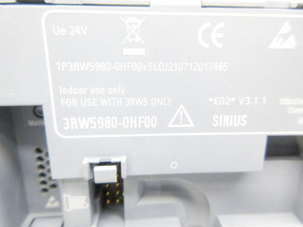 SIEMENS 3RW5980-0HF00 24V NSNP