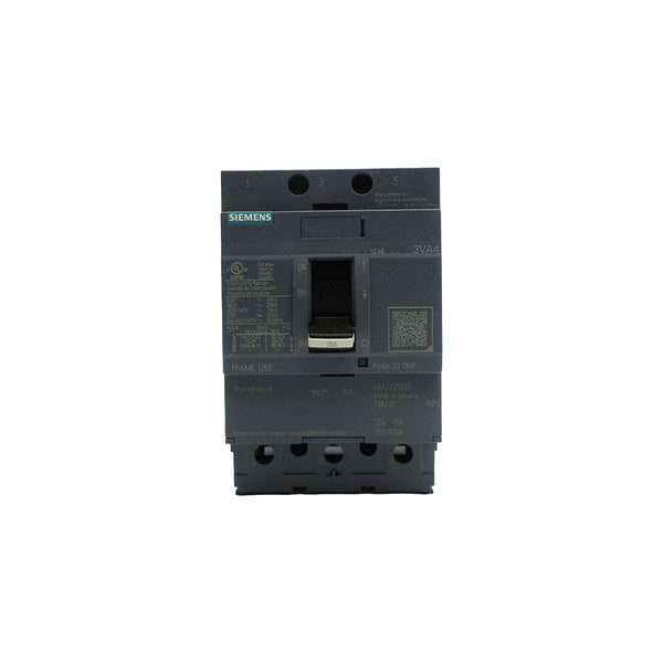SIEMENS 3VA4195-4ED34-0AA0 347V 15A NSNP