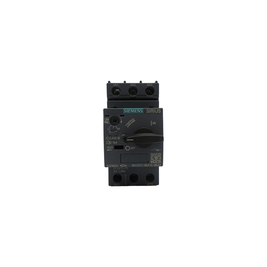 SIEMENS 3RV2011-0KA10-0BA0 0.9-1.25A NSNP