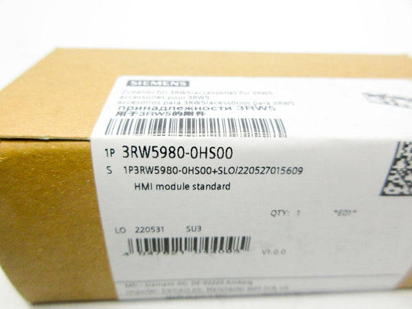 SIEMENS 3RW5980-0HS00 NSFS