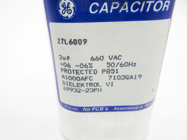 GENERAL ELECTRIC 27L6009 660VAC NSNP