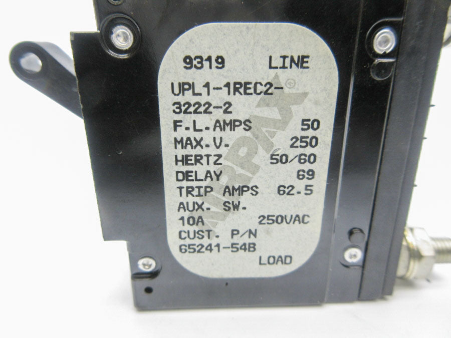 AIRPAX UPL1-1REC2-3222-2 250V 50A NSNP