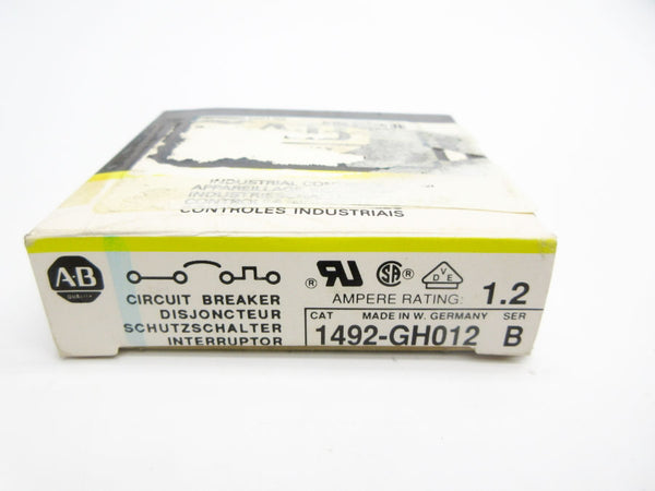 INDUSTRIAL SPARE PART 1492-GH012 SER. B 250VAC 1.20A (BK/YL) NSMP