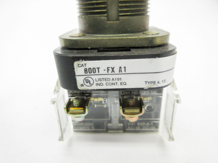 ALLEN BRADLEY 800T-FXA1 SER. T NSNP