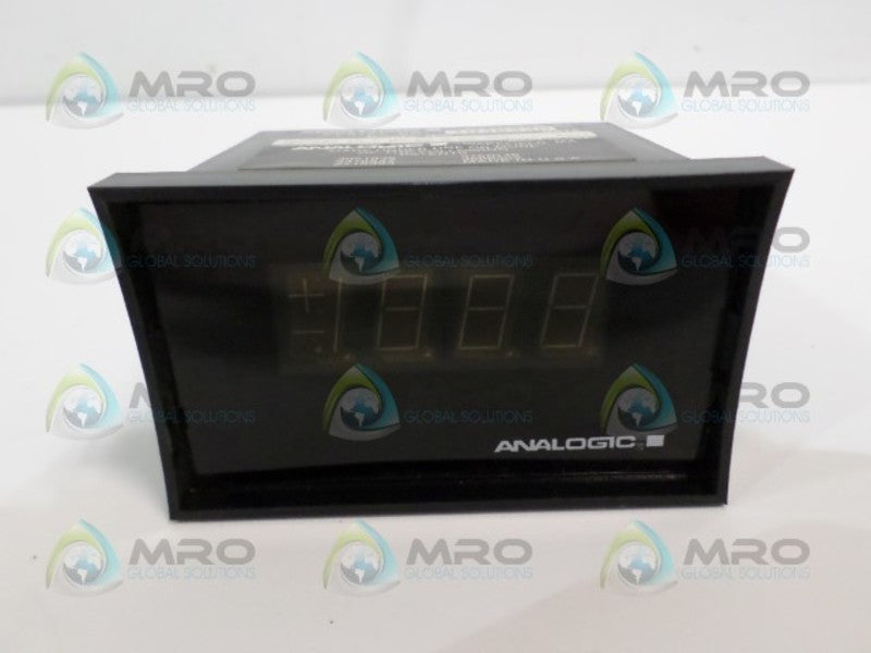 ANALOGIC AN25321A1RXCXAD2 PANEL METER UNMP