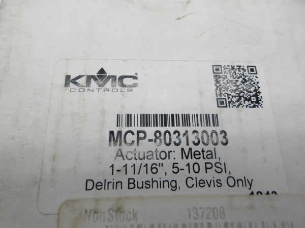 KMC MCP-80313003 5-10PSI 1-11/16" NSFS