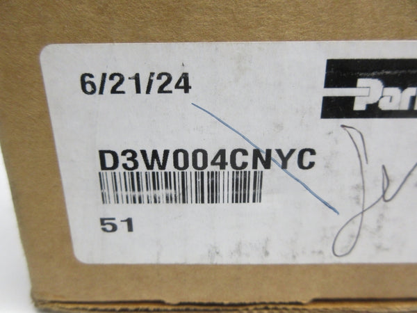 PARKER D3W004CNYC51 110/120V 0.66A 5000PSI NSMP