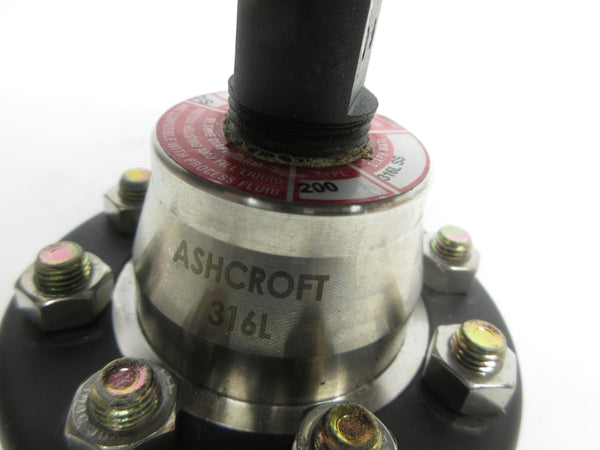 ASHCROFT 200 0-100PSI UNMP