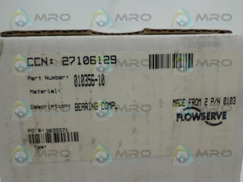 FLOWSERVE 010356-10 BEARING  NSMP
