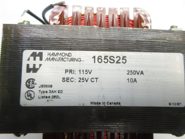 HAMMOND MANUFACTURING 165S25 115V 10A NSNP