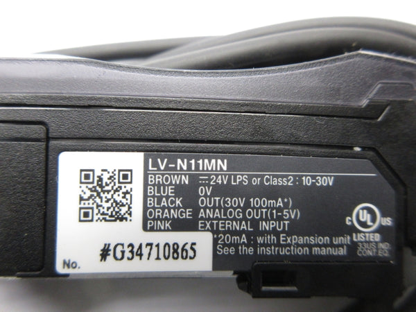 KEYENCE LV-N11MN 10-30V NSNP