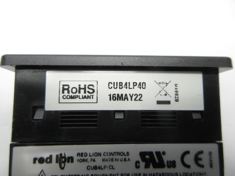 RED LION CONTROLS CUB4LP40 NSNP