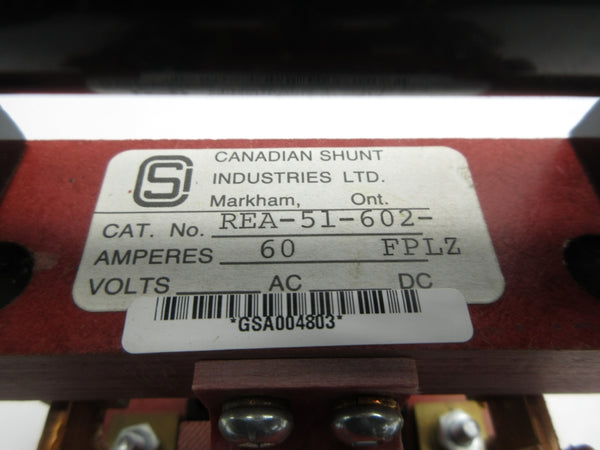 CANADIAN SHUNT REA-51-602 60A NSNP