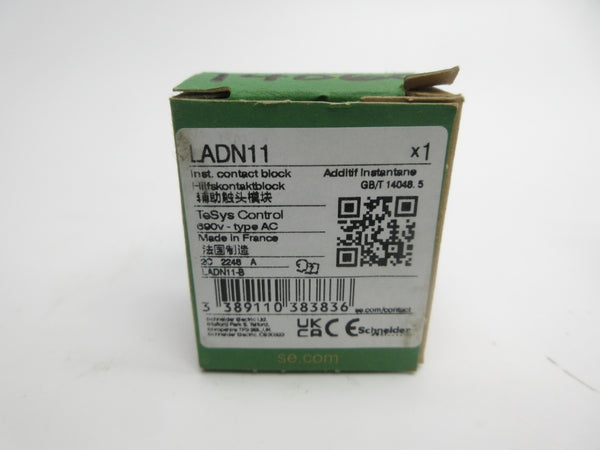 SCHNEIDER ELECTRIC LADN11 690V 10A (GREY) NSMP