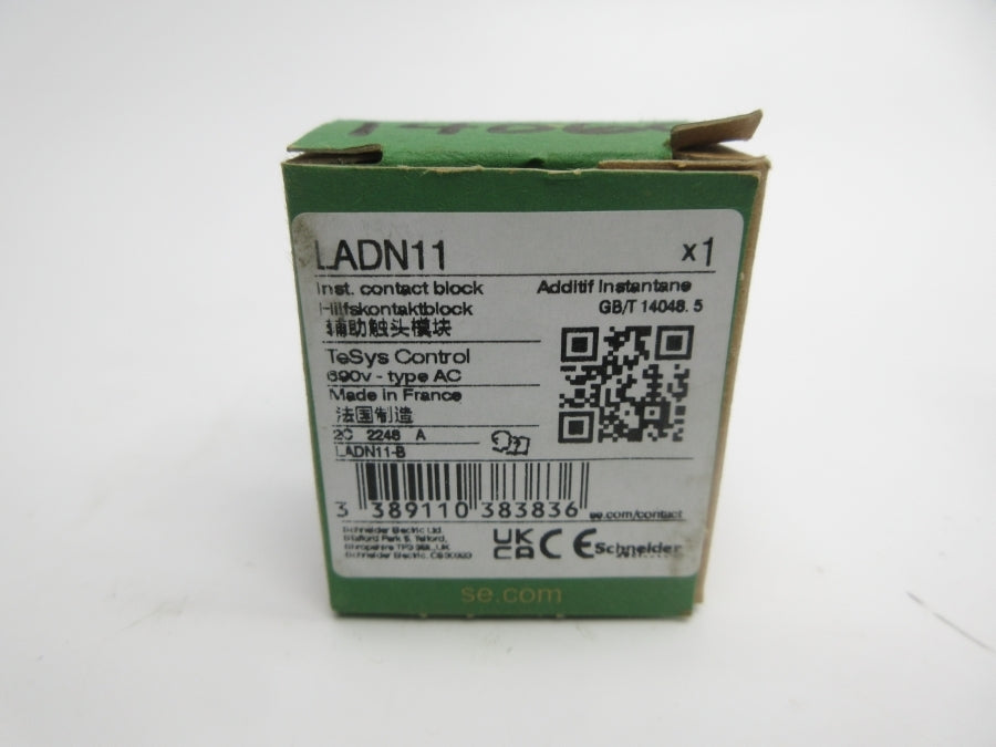 SCHNEIDER ELECTRIC LADN11 690V 10A (GREY) NSMP