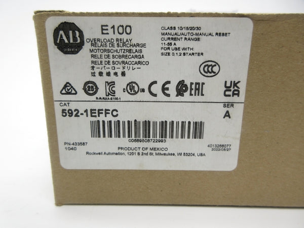 INDUSTRIAL SPARE PART 592-1EFFC SER. A 11-55A (BR/WH) NSMP
