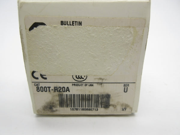 INDUSTRIAL SPARE PART 800T-R20A SER. U 240VAC/DC (WH) NSMP