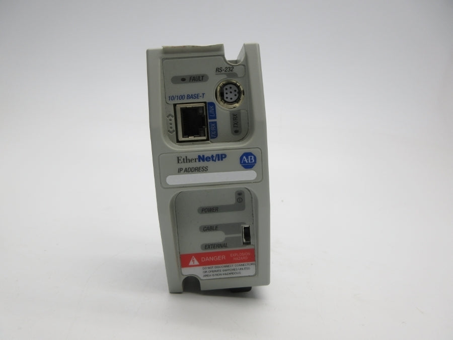 ALLEN BRADLEY 1761-NET-ENI SER. D F/W 3.22 24VDC NSMP