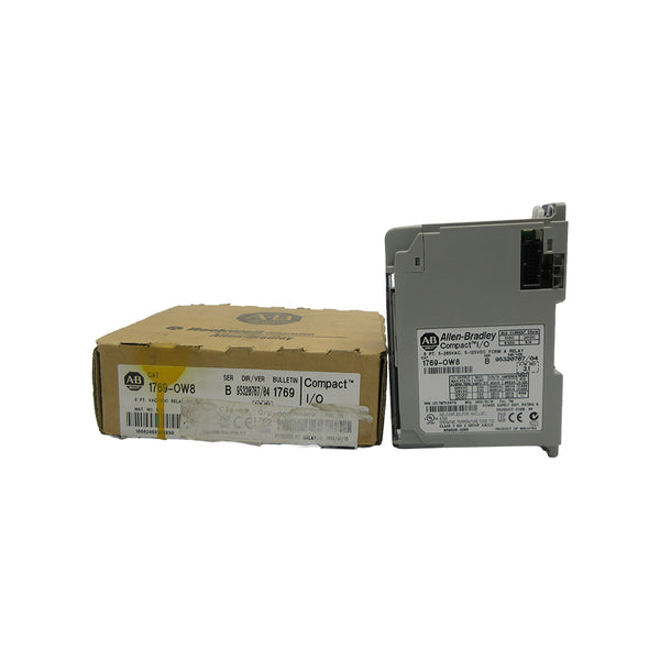 INDUSTRIAL SPARE PART 1769-OW8 SER. B F/W 3.1 24VDC 0.1A NSMP