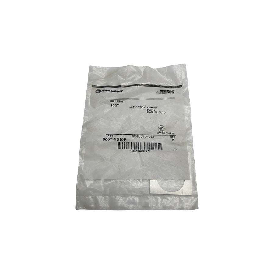 ALLEN BRADLEY 800T-X510F SER. A NSMP