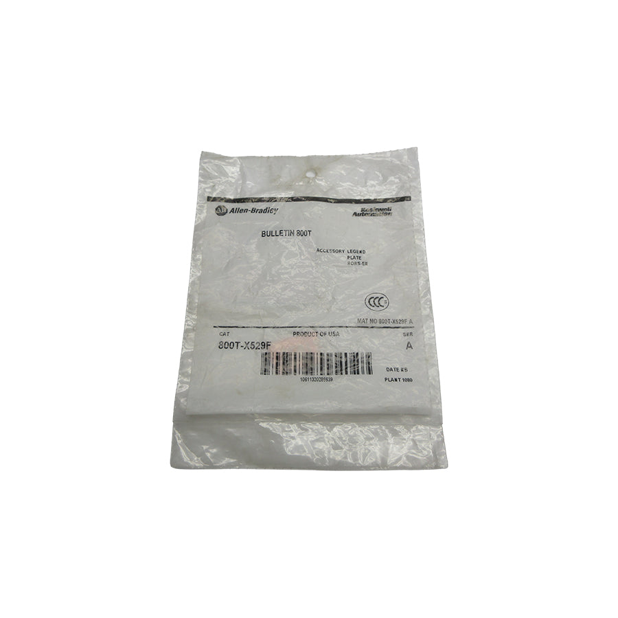 ALLEN BRADLEY 800T-X529F SER. A NSMP