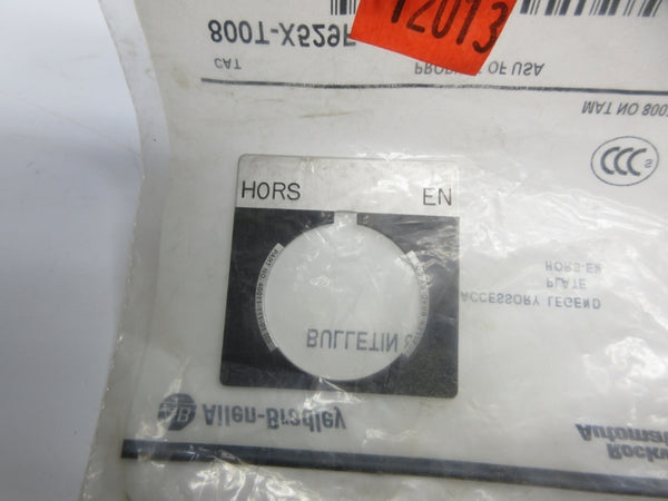 INDUSTRIAL SPARE PART 800T-X529F SER. A NSMP