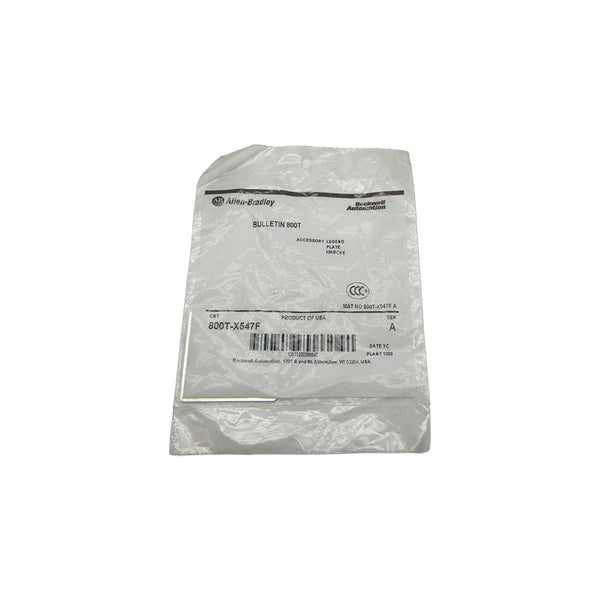 INDUSTRIAL SPARE PART 800T-X547F SER. A NSMP