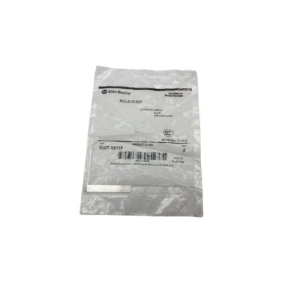 ALLEN BRADLEY 800T-X511F SER. A NSMP