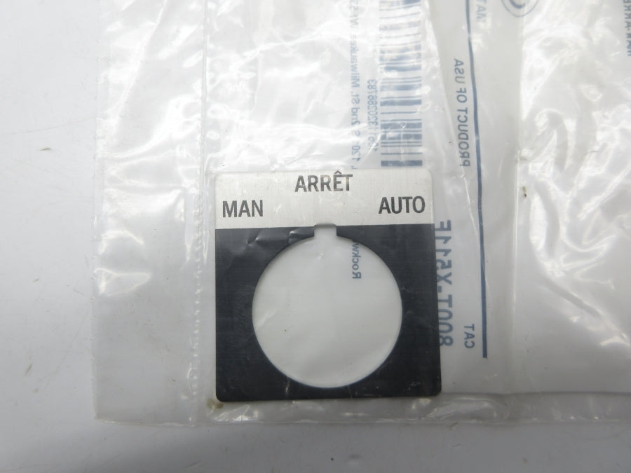 ALLEN BRADLEY 800T-X511F SER. A NSMP