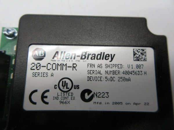 INDUSTRIAL SPARE PART 20-COMM-R SER. A F.W V1.007 5VDC NSNP